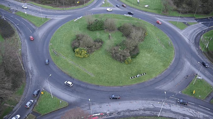 5-arm roundabout